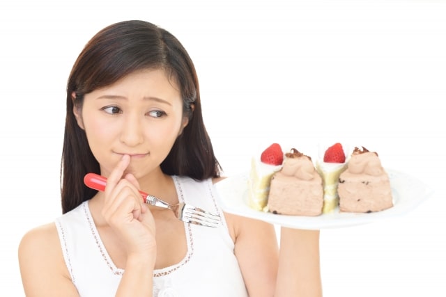 ダイエット中の女性