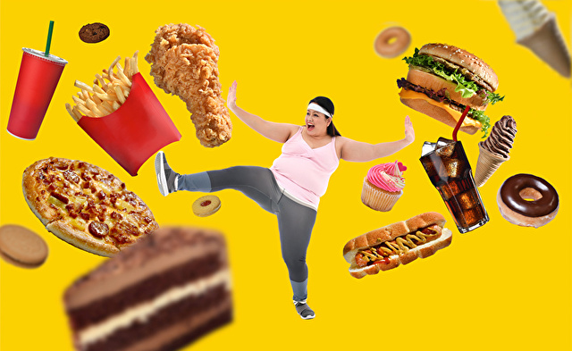 ダイエット中の女性