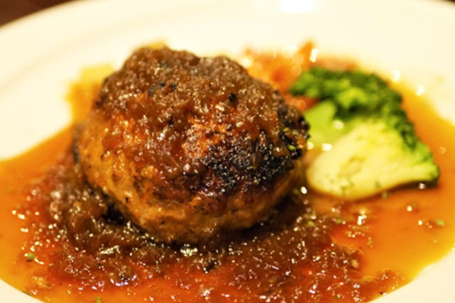 高野豆腐ハンバーグ