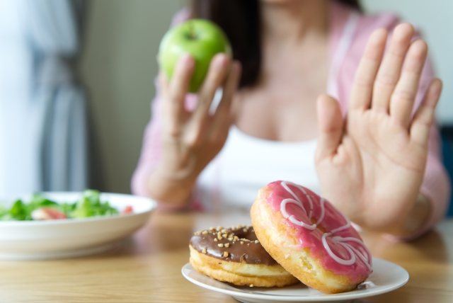 ダイエット中の女性