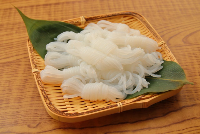 食物繊維が多いしらたき