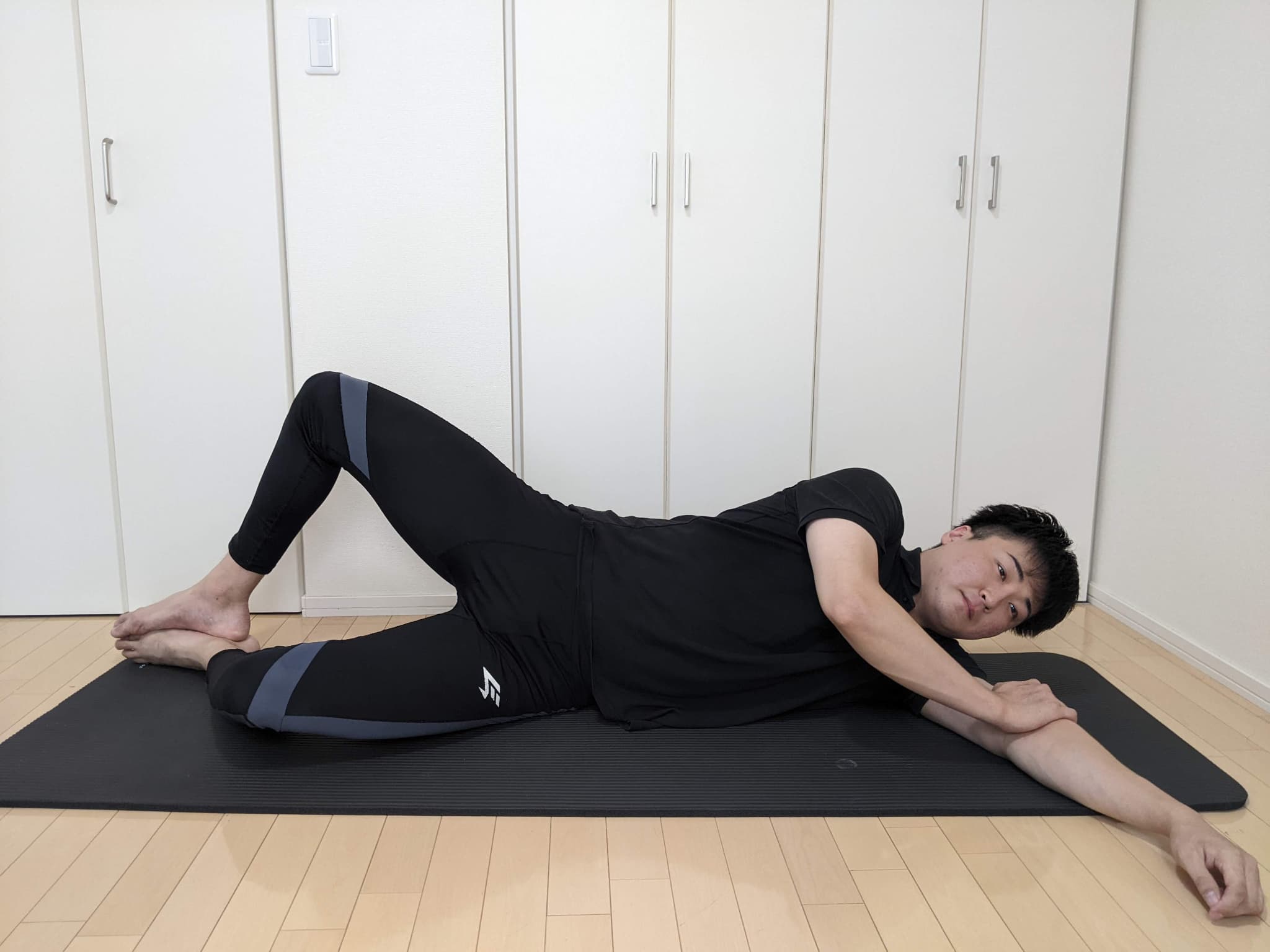 アブダクションをしている様子