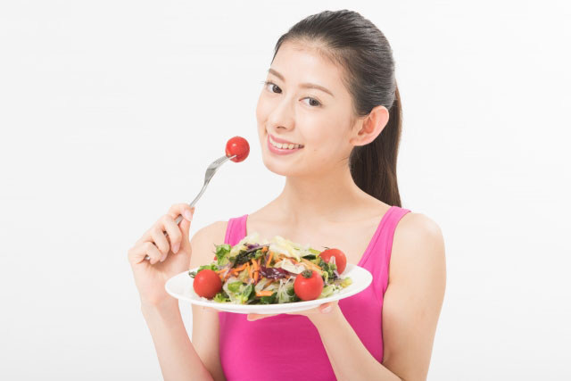 サラダの正しい食べ方