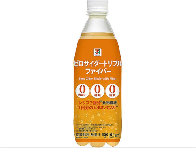 セブンイレブン 7プレミアム ゼロサイダートリプルファイバー