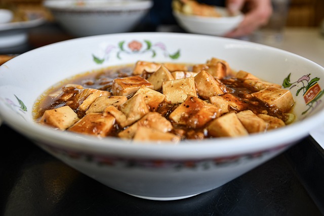 大豆ミートで作った麻婆豆腐