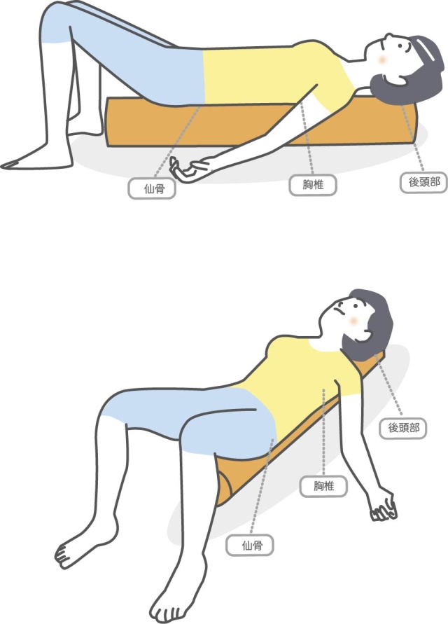 ストレッチポールの使い方