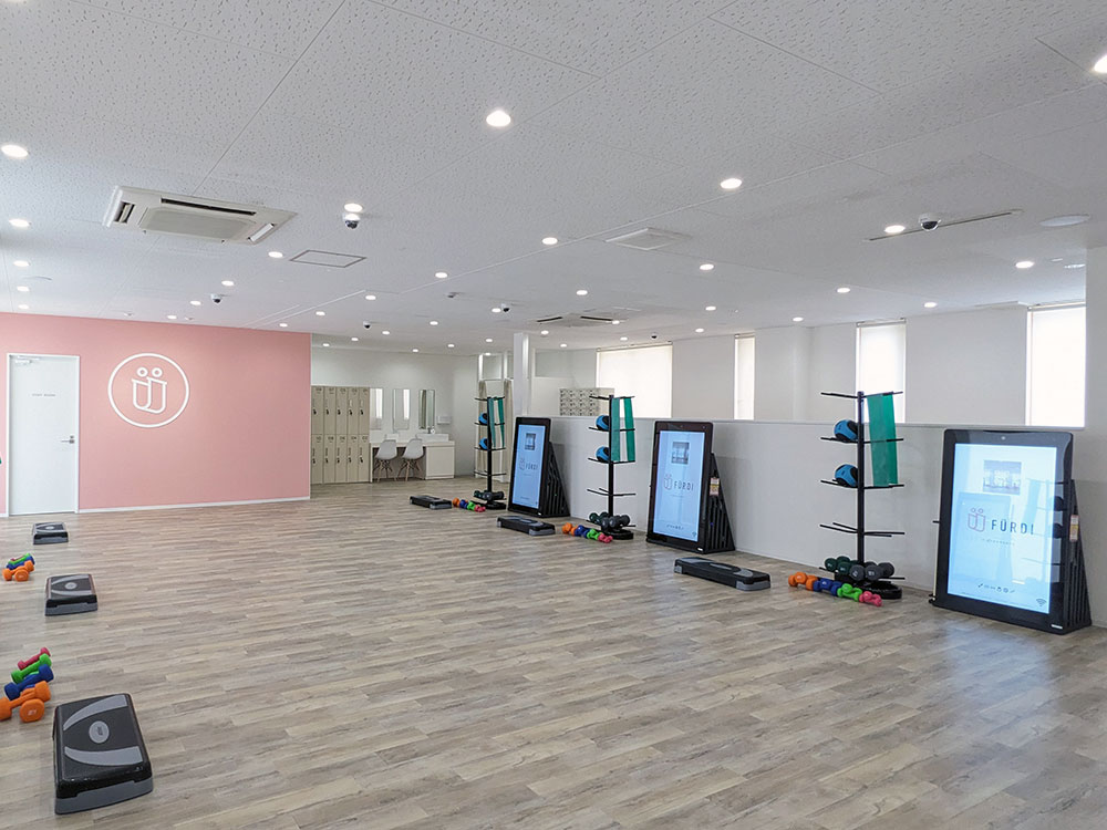 ファディー東加古川のジム内観